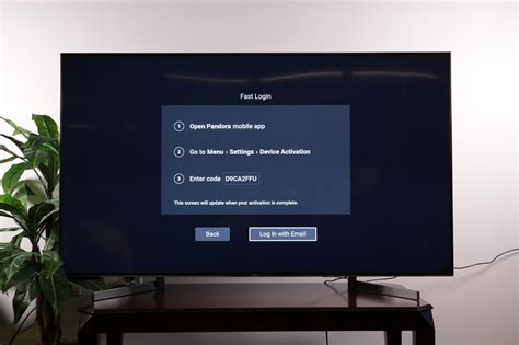 sony tv login